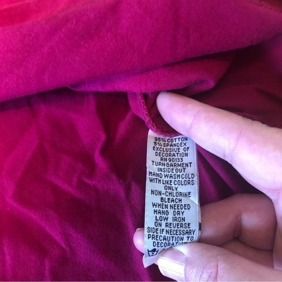 Bob Mackie Wearable Art Chinese Dragon Embroidered Womens XS Fuchsia Stretch - Picture 4 of 8